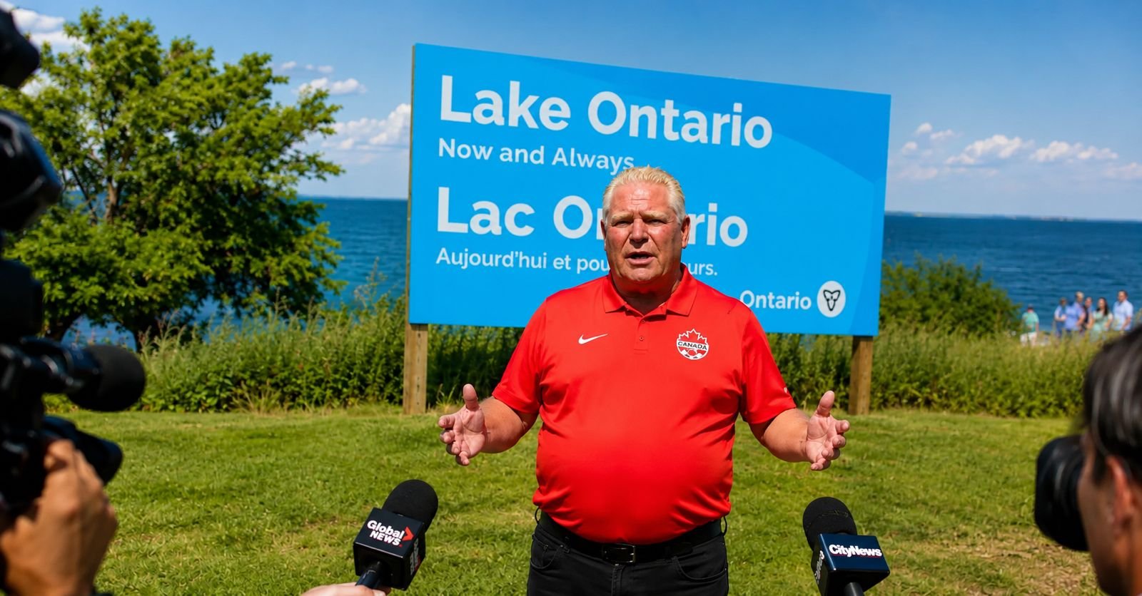 Doug Ford Claps Back After Trump Renames Lake Ontario “Lake America”