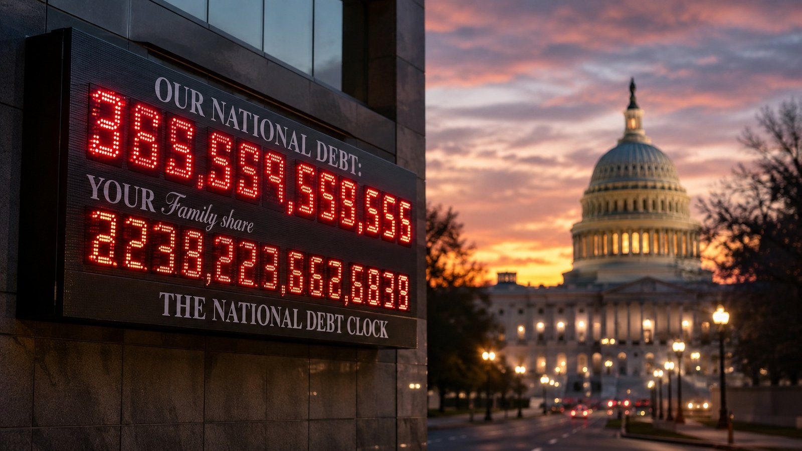 US National Debt Tops $40 Trillion For The First Time