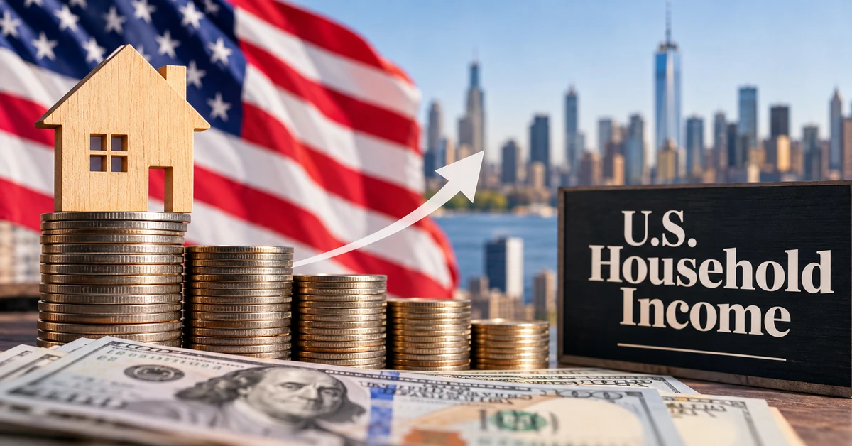 U.S. Household Income Hits Record High at $87,460 in 2025